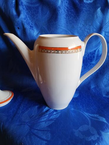 Čajnici: Bokal nov porcelan Alba Julia 70te. Porcelanski nov bokal,stopa — 4