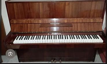 Музыкальные инструменты: “Belarus” vertikal piano - Klassik upright dizayn, parlaq tünd ağac — 1