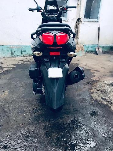 Скутеры: Скутер DUL DUL, черный матовый - Тип: бензиновый скутер/мопед с — 5