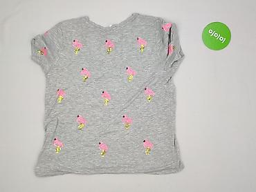 hm szare dresy: H&M, T-shirt damski, rozmiar L — 3