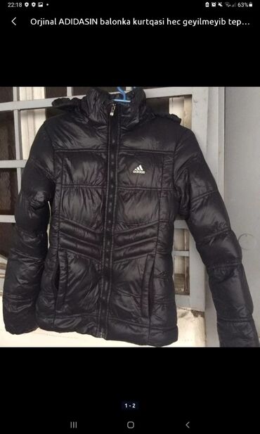 Джинсы: Orjnal adidas kurtqa burdan alinmayib razmer M hec geyilmeyib qiym 30m