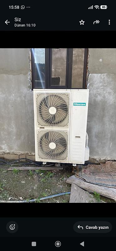 mobil kondisionerlər: Kondisioner Hisense, İşlənmiş, 100-dən çox kv. m, Split sistem, Kredit yoxdur — 1