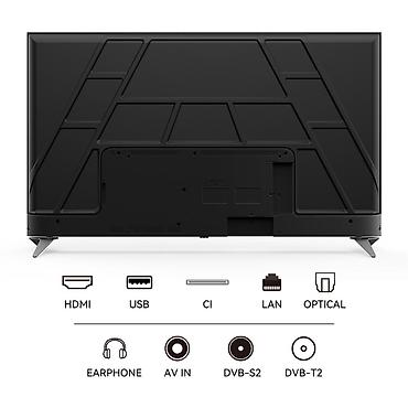 smart tv android 13: Телевизор YASIN 65" 4K UHD Smart TV Ключевые особенности: - Экран 65 — 5