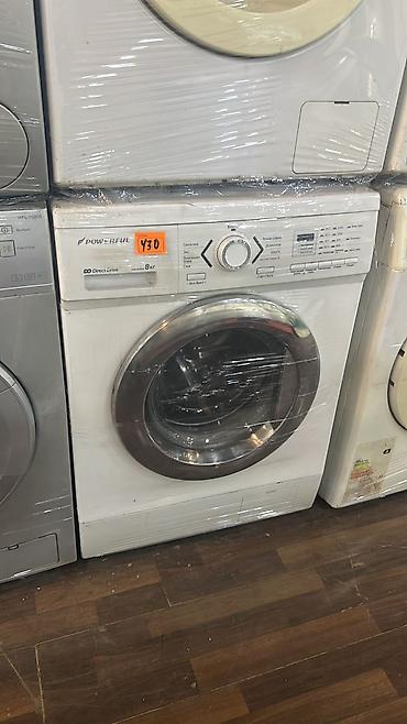 elektrikli motorlar: Paltaryuyan maşın – POWERFUL, ön yükləməli Xüsusiyyətlər: - Yük — 1