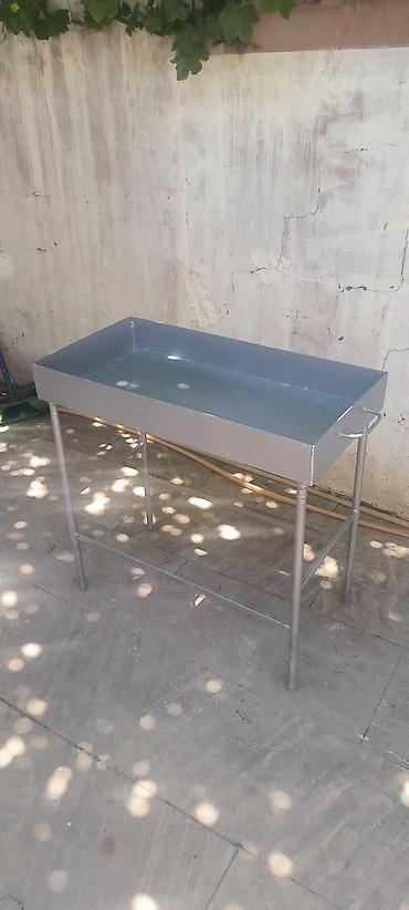 manqal setkası: Manqal . Ölçüsü 80 × 40 . Hündürlüyü 80 . Yeni düzəlib və — 2