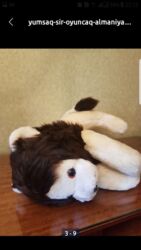 Oyuncaqlar: Yumşaq Şir oyuncaq. Almaniya istehsalı. Təzə. Qiyməti - 35 azn — 2