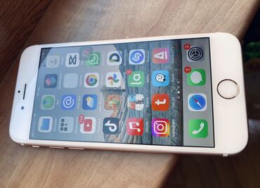 IPhone 6s, 32 GB, Rose Gold, Barmaq izi