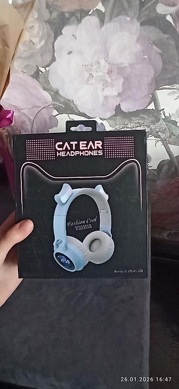 очки с наушниками: Беспроводные наушники Cat Ear Headphones (модель: JR-G23B) - — 1