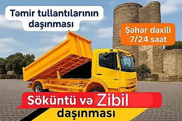 Автоуслуги: Təmir tullantılarının və digər zibillərin daşınması xidməti təklif — 3
