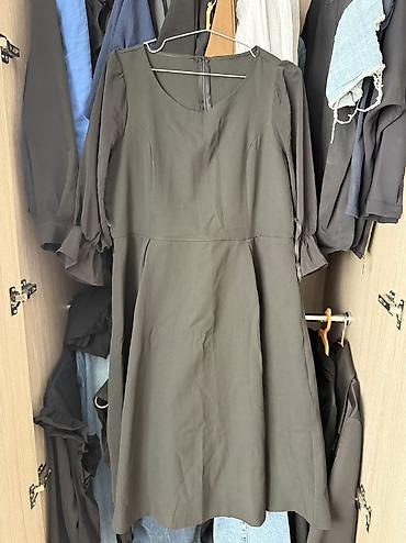 Платья: Trendyoldan gelib tezedi razmer uygun deyil 2xl boyuk bedenin.karqoyla — 6