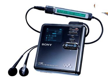 Minidisk və disk pleyerlər: Yarım professional Sony MZRH10 Hi-MD Walkman Digital Music