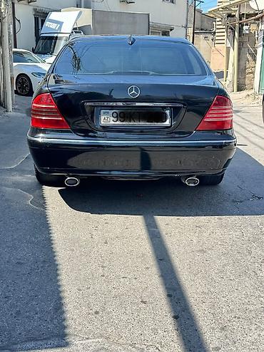 bentley flying spur 6 w12: Mercedes-Benz S-Class (W220), s350 qara sedan Xüsusiyyətlər: - Kuzov — 4