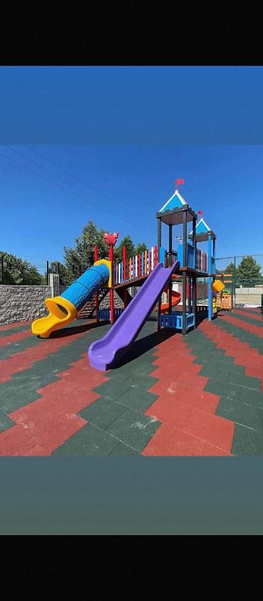 Резиновое напольное покрытие: Rezin birləşmə (pazl və düzbucaqlı) döşəmə panelləri - Usta xidməti — 8
