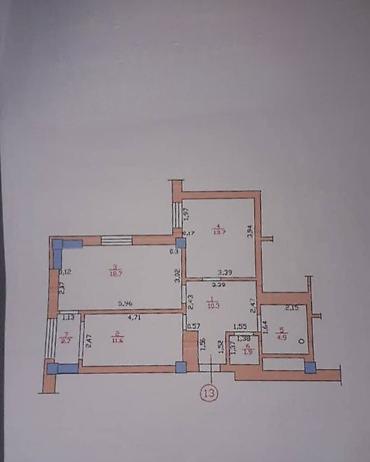 Продажа квартир: 2 комнаты, 64 м², Элитка, 4 этаж, Евроремонт — 10