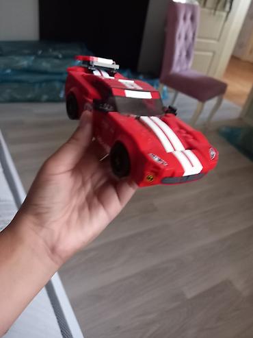 lego china konstruktorları: LEGO tərzində yığılan Porsche yarış avtomobili modeli. Oyuncaq qara və — 5