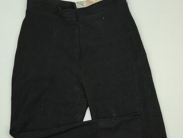 eleganckie bluzki do czarnych spodni: Material trousers, L (EU 40), condition - Good