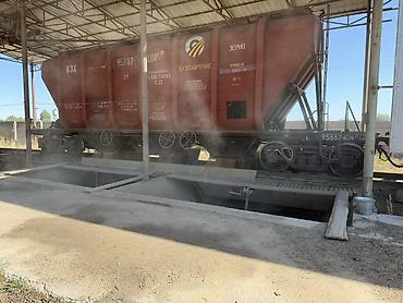 ячм: Железнодорожный зерноприёмный узел с разгрузочной ямой под — 2