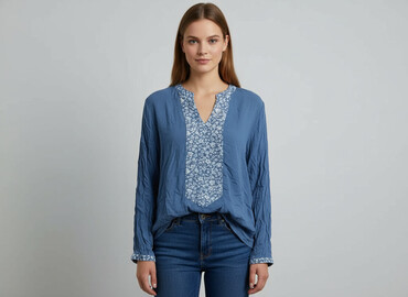 bonprix bluzki w kwiaty: Bpc bonprix collection, Bluzka damska, rozmiar M