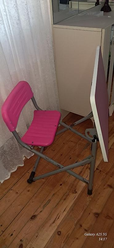 stul uzu: Hec bir defekti yoxdu sadece demirlerin kraskasi gedib renglemek olar — 5