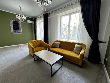 Долгосрочная аренда комнат: 80 м², С мебелью — 10