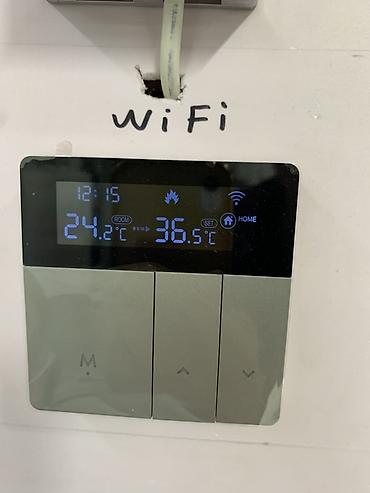 Умный термостат с Wi‑Fi для системы отопления/тёплых полов - at lalafo.kg Умный термостат с Wi‑Fi для системы отопления/тёплых полов -