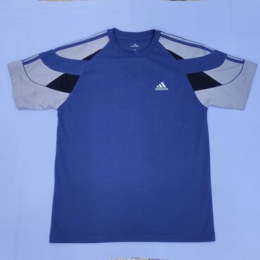 Футболки: Мужская футболка, S, M, L, Adidas, Новый, цвет - Белый, Платная доставка — 9