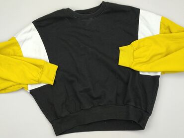 satynowe bluzki pod żakiet: Sweatshirt, H&M, S (EU 36), condition - Good