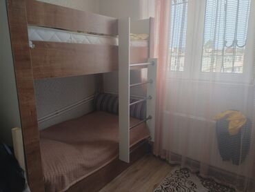 Детские двухъярусные кровати: Б/у, Для мальчика, С матрасом, Без выдвижных ящиков, Турция