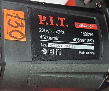 matapil: P.I.T. PKE405-C4 elektrik mişar (zəncirli mişar) - Güc: 1800 W - — 2