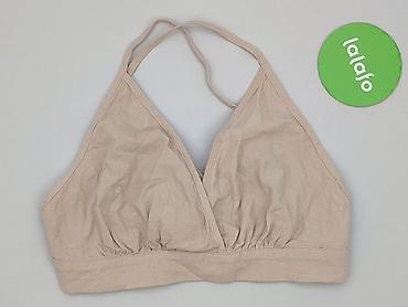majtki c: Beżowy top/braletka wiązana z tyłu - Fason: miękka trójkątna braletka — 2