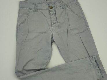 levis t shirty szare: Material trousers, Terranova, 2XS (EU 32), condition - Good
