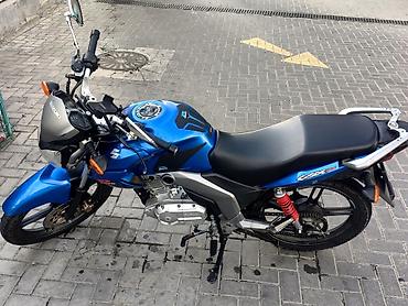 gsx 200: Мотоцикл Suzuki Gixxer (GSX-R) 125 синего цвета, неубиваемый дорожный — 3