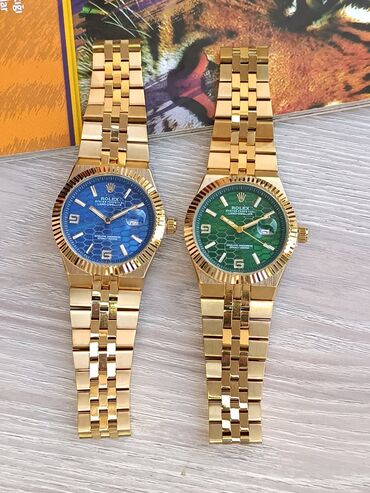 Qol saatları: Yeni, Qol saatı, Rolex, rəng - Qızılı — 3