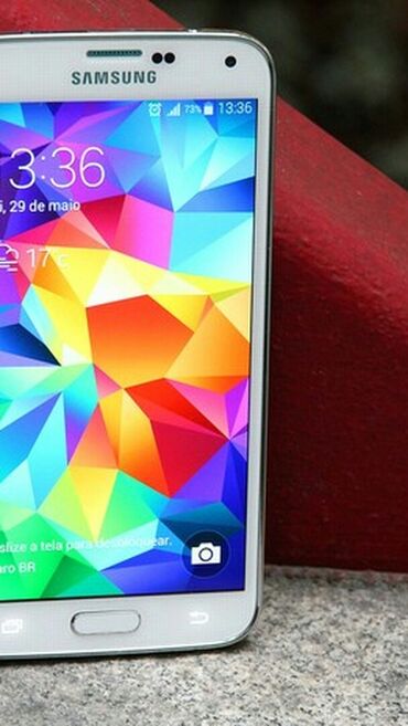 s5 samsung: Samsung Galaxy S5, 2 GB, rəng - Ağ, Sensor, Barmaq izi