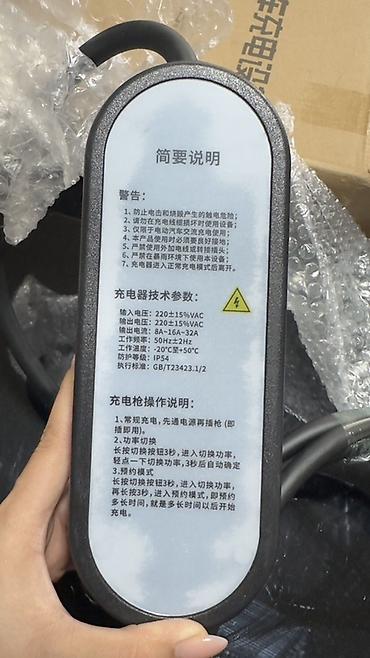 kaiyi e5: Портативное зарядное устройство для электромобиля (EVSE), стандарт — 3