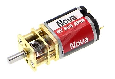 Ötürücü qutuların detalları: Nova 6V 800 RPM DC Motor – Mini Sumo Robot Motoru - Kateqoriya — 1