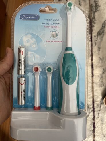makiyaj üçün fırçalar spondjlar şipçi: Elektrik diş fırçası, Yeni, Ünvandan götürmə