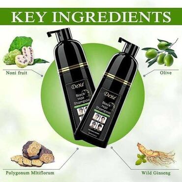 Şampunlar: Məhsul: Dexe Black Hair Shampoo – Saç Qara Rəngi Verən Şampun — 2