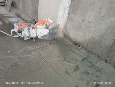 Beton işləri: #Betonkesme #betondeşmə Beton kubik kərpic - dən kəsim deşim — 23