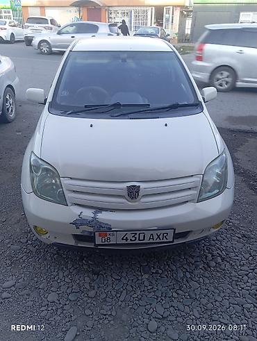 Унаа сатуу: Toyota Ist: 2003 г., 1.3 л, Автомат, Бензин — 1