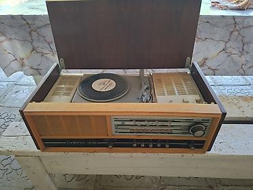 Qrammofon və patefonlar: Sovet istehsalı “Сириус С-309” kombinə olunmuş radio-grammofon — 1