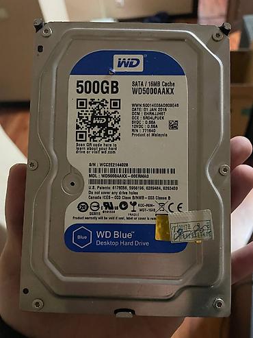 Накопитель для ПК, Новый, Western Digital (WD), HDD, 512 ГБ, 3.5", Для ПК