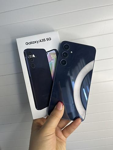 Samsung Galaxy A35 5G (модель SM-A356E/DS), цвет темно-синий