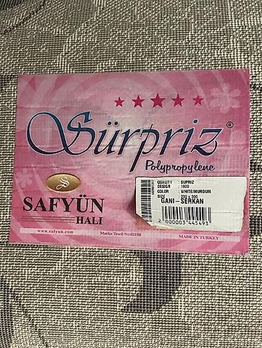 kinder supriz: Safyün Halı – “Sürpriz” kolleksiyası xalça - Material: 100% — 2
