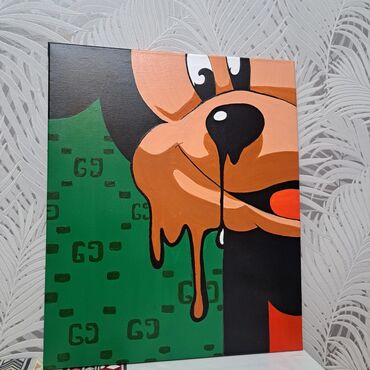 pasterin sekilleri: "Gucci Mouse"əsəri,Əl işi