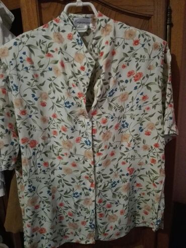benetton ženske košulje: L (EU 40), Cotton, Floral, color - Multicolored