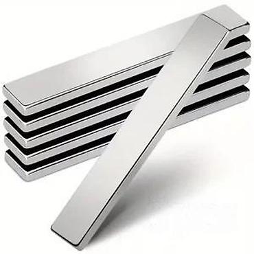 rucni nosko: Jaki neodimijumski magnetni šipkasti magneti 50x10x3mm T-32. CENA: 1 — 6