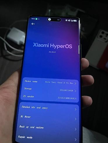 Уюлдук телефондор жана аксессуарлар: Xiaomi, 13 Pro, Колдонулган, 256 ГБ, түсү - Кара, 2 SIM — 9