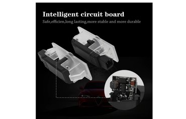 Tuning oprema: ALFA ROMEO - LED Logo projektor za vrata - komplet od 2 komada — 7