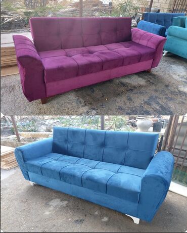 Sifarişlə divanlar: Künc divan, Qonaq otağı üçün, Parça, Bazalı, Açılan — 18